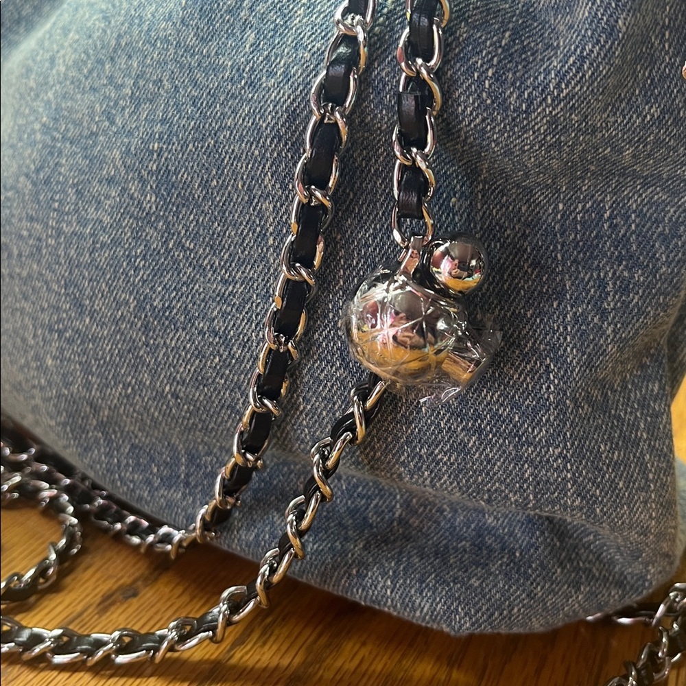 Very cute NO BRAND denim purse - Picture 3 of 4